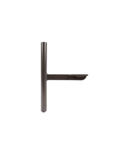 HELSINKI | Set of 4 Legs and 16 Screws | 8019 Finish | H.12,8+10 cm | Legs for Sofas