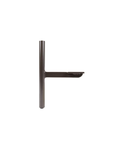 HELSINKI | Set of 4 Legs and 16 Screws | 8019 Finish | H.12,8+10 cm | Legs for Sofas
