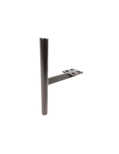 HELSINKI | Set of 4 Legs and 16 Screws | 8019 Finish | H.12,8+10 cm | Legs for Sofas