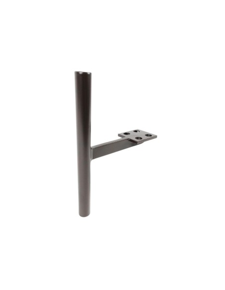 HELSINKI | SET 4 Piedi e 16 viti | Colore 8019 | H.12,8+10 cm | Piedini per divani |