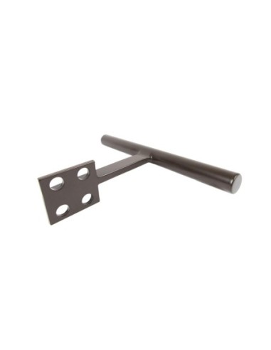 HELSINKI | SET 4 Piedi e 16 viti | Colore 8019 | H.12,8+10 cm | Piedini per divani |