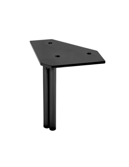 TWINNY DOPPIO | SET da 4 Piedi e 16 viti | Nero | H. 14 | Piedini per divani e poltrone |