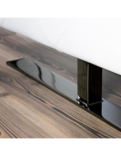 PORTO | SET da 2 Slitte | Titanio Dark | H.14 - L.90 | Slitta per divani | 2