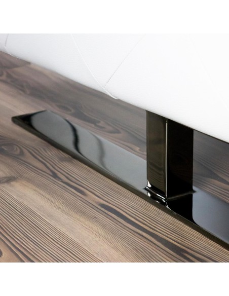 PORTO | SET da 2 Slitte | Titanio Dark | H.14 - L.90 | Slitta per divani |