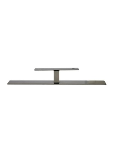 PORTO | Set of 2 Sled Legs | Titanium Dark Finish | H.14 - L.90 cm | Sofas Sleds