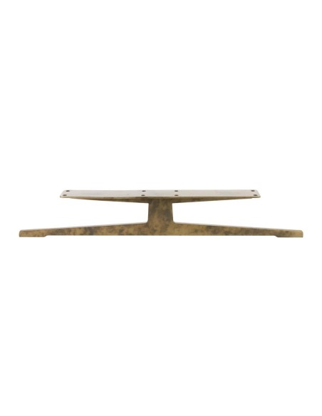 ITALIA | SET da 2 Slitte | Bronzo Nuvolato | H. 17 cm - L. 85 cm | Slitte per divani |