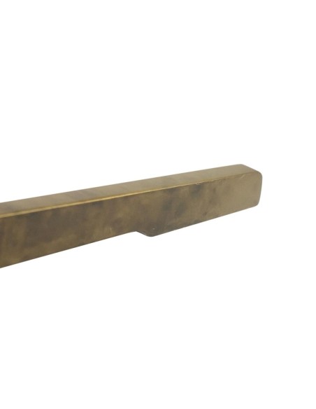 ITALIA | SET da 2 Slitte | Bronzo Nuvolato | H. 17 cm - L. 85 cm | Slitte per divani |