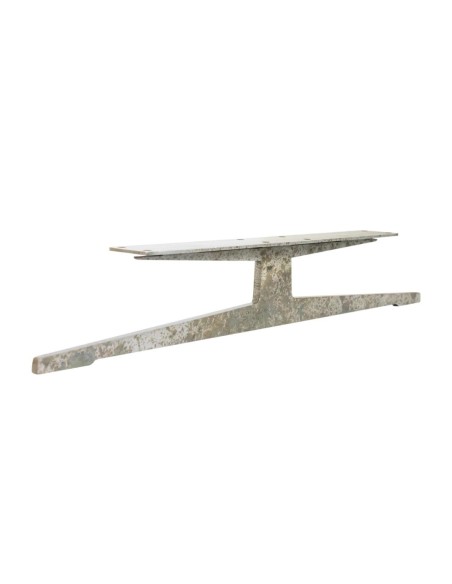 ITALIA | SET da 2 Slitte | Grigio Antico Nuvolato | H.17 - L. 85 cm | Slitta per divani |
