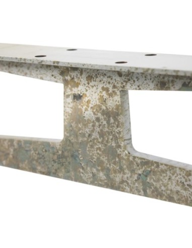 ITALIA | Set of 2 Sled Legs | Mottled Aged Bronze Finish | H.17 L.85 cm |Sofas Sleds