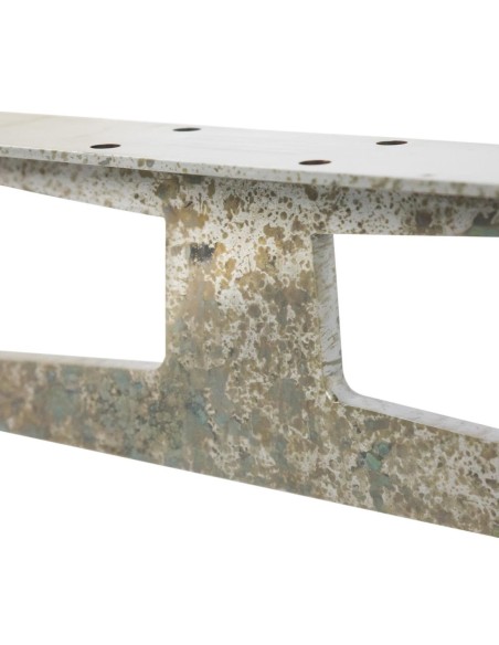 ITALIA | SET da 2 Slitte | Grigio Antico Nuvolato | H.17 - L. 85 cm | Slitta per divani |