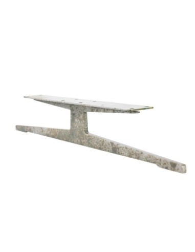 ITALIA | SET da 2 Slitte | Grigio Antico Nuvolato | H.17 - L. 85 cm | Slitta per divani |