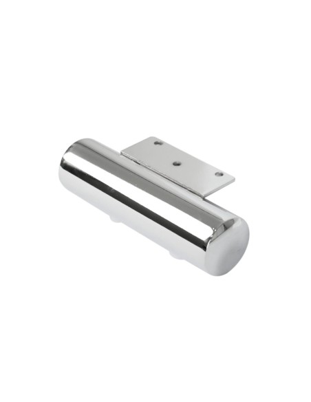 PISTOIA | SET da 4 Piedi e 16 viti | Cromo Lucido | D40 X L140 | Piedini per divani-poltrone |