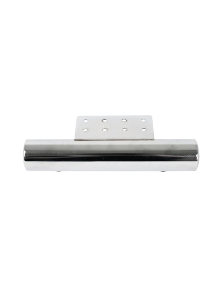PISTOIA | Set of 4 Legs and 16 Screws | Chrome Finish | D.40 / L.220 cm | Legs for Sofas and Armchairs