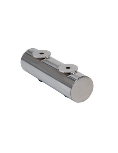 PISTOIA | Set of 4 Legs and 16 Screws | Chrome Finish | D.50 / L.165 cm | Legs for Sofas and Armchairs