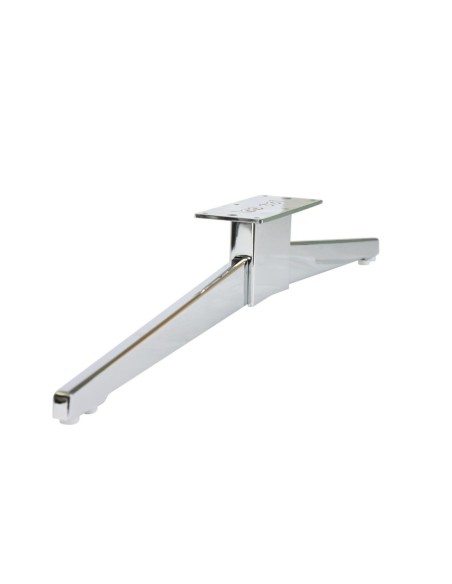 GRIFON | SET da 2 Slitte | Cromo | H.12 - L.86 | Slitta per divani |