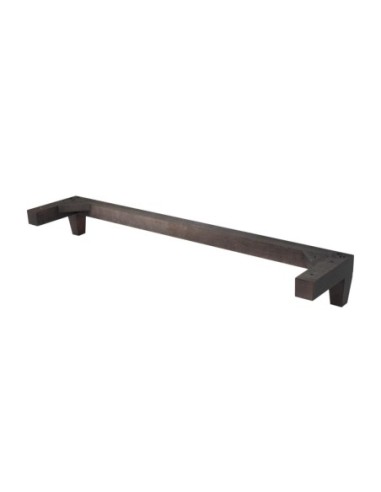 KALLAX | SET 2 Basi in Legno + 12 Viti | Colore Wenghè | Altezza 12,5 cm | Base in Legno per Scaffale