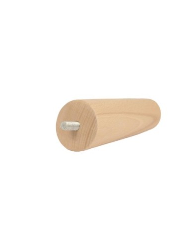 DYLAN | SET 4 Piedi in Legno | Colore Naturale | Altezza 12 cm | Gambe in Legno per divani e mobili