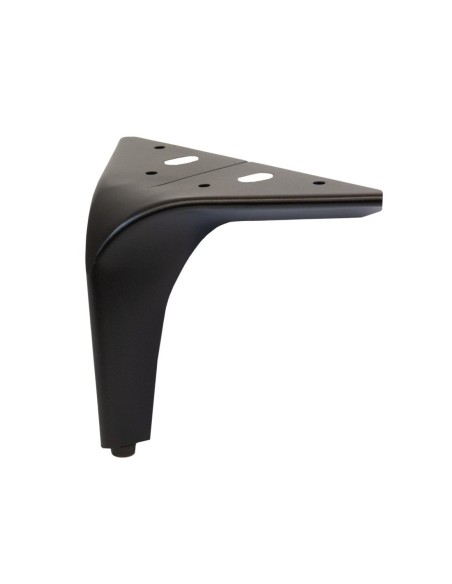 HEKO| Set of 4 Legs and 16 Screws | Matt Black Finish | H.13 cm | Legs for Sofas and Armchairs