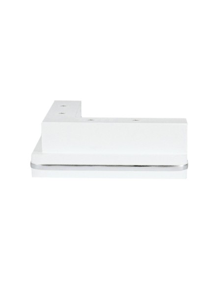 GENIUS JESOLO S557 | SET 4 Piedi in Legno | H.5,5 - L.15x15 | Finitura: Bianco | Piedini per divani e poltrone