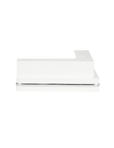 GENIUS JESOLO S557 | SET 4 Piedi in Legno | H.5,5 - L.15x15 | Finitura: Bianco | Piedini per divani e poltrone