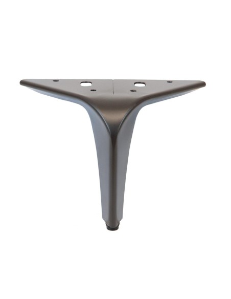 HEKO| Set of 4 Legs and 16 Screws | Matt Dark Brown Finish | H.13 cm | Legs for Sofas and Armchairs