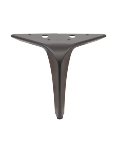 HEKO | SET da 4 Piedi e 16 viti | Marrone Scuro Opaco | H. 16 | Piedini per divani e poltrone |