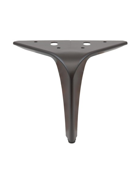 HEKO| Set of 4 Legs and 16 Screws | Matt Dark Brown Finish | H.16 cm | Legs for Sofas and Armchairs
