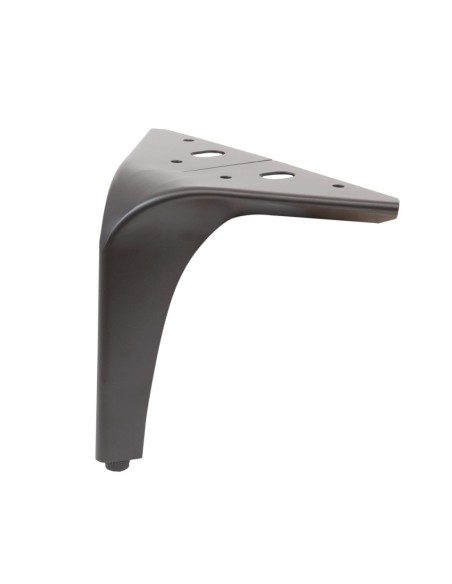 HEKO| Set of 4 Legs and 16 Screws | Matt Dark Brown Finish | H.16 cm | Legs for Sofas and Armchairs