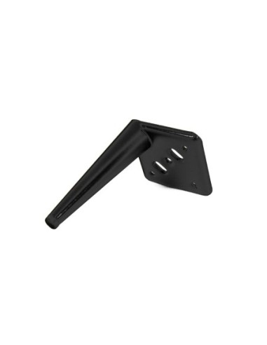 AGO 17 | SET da 4 Piedi e 16 viti | Nero Opaco | H.17 | Piedini per divani-poltrone |