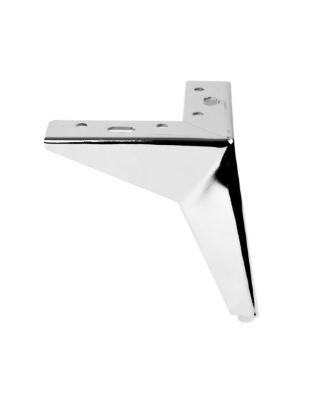STARDUST | SET da 4 Piedi e 16 viti | Cromo Lucido | H.10 cm | Piedini per divani e poltrone |