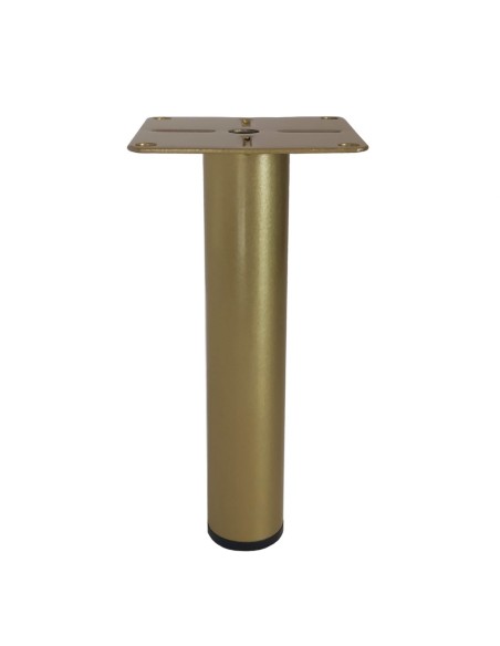 KBA200 | SET da 4 Piedi e 16 viti | Ottone | H.16 | Piedini per divani e poltrone |