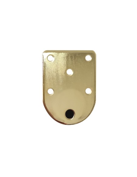 LILLI | Set of 4 Legs and 16 Screws | Gold Finish | H.20 cm | Legs for Sofas and Armchairs
