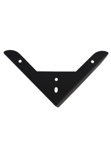 GROSSETO | SET 4 Piedi e 16 viti | Nero Opaco | H.8,5cm / 15X15 cm | Piedini per divani-poltrone |