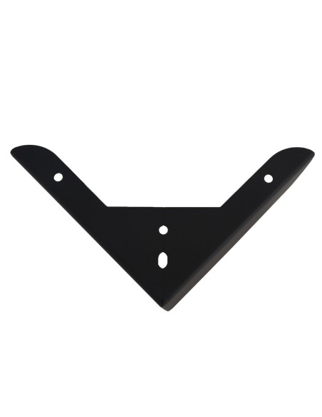 GROSSETO | SET 4 Piedi e 16 viti | Nero Opaco | H.8,5cm / 15X15 cm | Piedini per divani-poltrone |