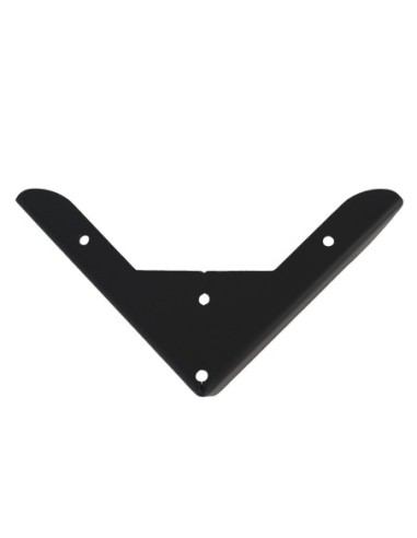 GROSSETO | Set of 4 Legs and 16 Screws | Matt Black Finish | H.5,5 / L.15x15 cm | Legs for Sofas and Armchairs