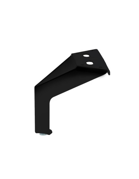 NEW SIENA | Set of 4 Legs and 16 Screws | Matt Black Finish | H.12,5 cm | Legs for Sofas and Armchairs