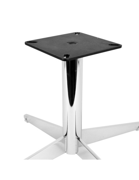 4SEASONS | Swivel for Ottoman Base | Chrome Finish | Dimensions: H.33 x D.57 cm