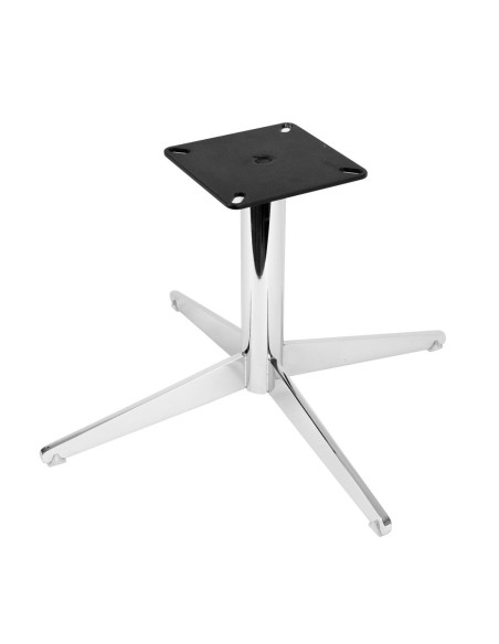 4SEASONS | Swivel for Ottoman Base | Chrome Finish | Dimensions: H.33 x D.57 cm