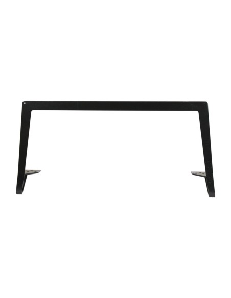 BRACCIOLO LINE | SET da 2 Slitte in metallo | Nero Opaco | H.9,5+35,5 - L.88,7 | Slitta per divani |