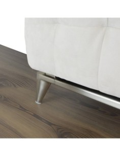 INES | Set of 2 Sled Legs | Satin Finish | H.14 - L.86 cm | Sofas Sleds 2