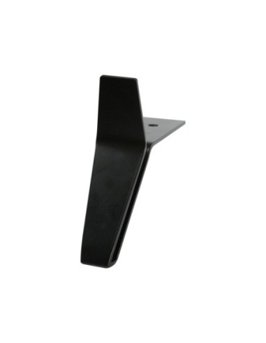 MAX | Set of 4 Legs and 16 Screws | Matt Black Finish | H.13 cm | Legs for Sofas and Armchairs