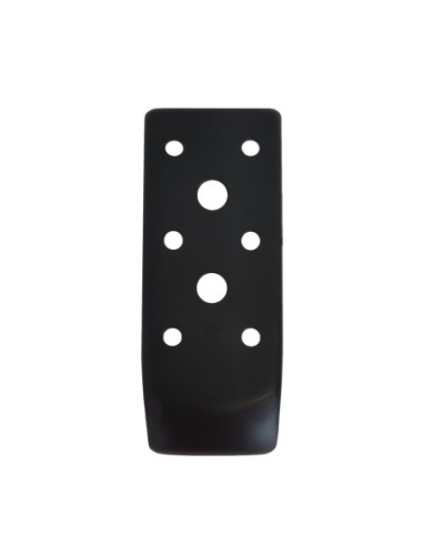 ERICE | SET da 4 Piedi e 16 viti | Nero Opaco | H. 11,5 | Piedini per divani e poltrone |