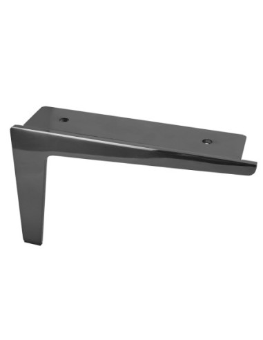 KNIGHT | Set of 4 Legs and 16 Screws | Black Nickel Finish | H.16 cm | Legs for Sofas and Armchairs