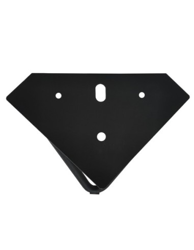 LEO | SET da 4 Piedi e 16 viti | Nero Opaco | H. 12 | Piedini per divani e poltrone |
