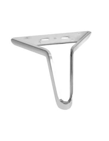 JANGAL | SET da 4 Piedi e 16 viti | Cromato | H.12 | Piedini per divani e poltrone |