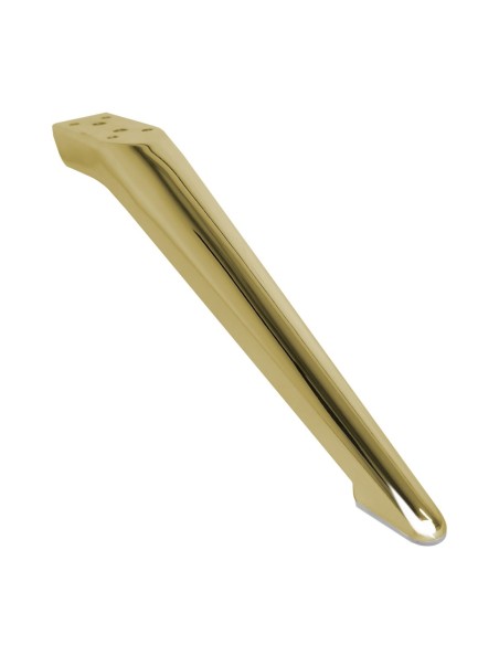 DEDALO | SET da 4 Piedi e 16 viti | Oro | H. 12 | Piedini per divani e poltrone |