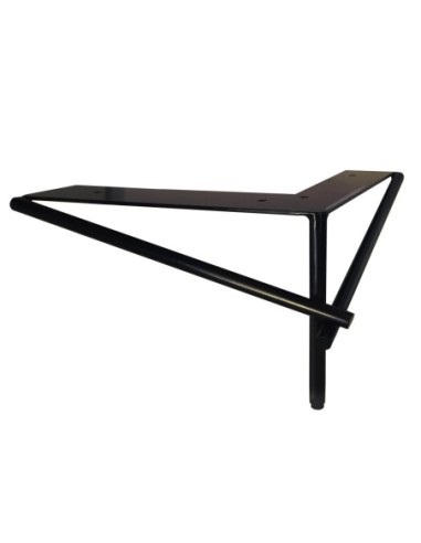 AKELA | Set of 4 Legs and 16 Screws | Titanium Bronze Finish| H. 15 cm | Legs for Sofas and Armchairs