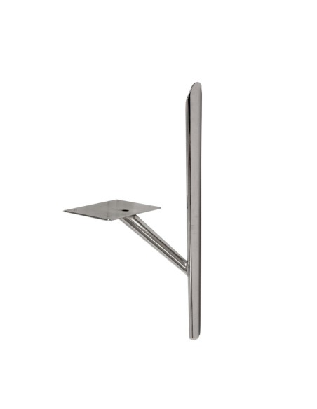 ARTU | Set of 4 Legs and 16 Screws | Chrome Finish | H. 19,5 + 21,5 cm | Legs for Sofas and Armchairs