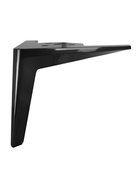FALCON | SET da 4 Piedi e 16 viti | Titanio Dark | H. 15,5 | Piedini per divani e poltrone |