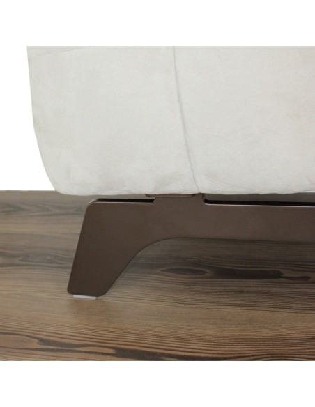 BILBAO | Set of 2 Sled Legs | Brown Bronze Finish | H.14 - L.86 cm | Sofas Sleds